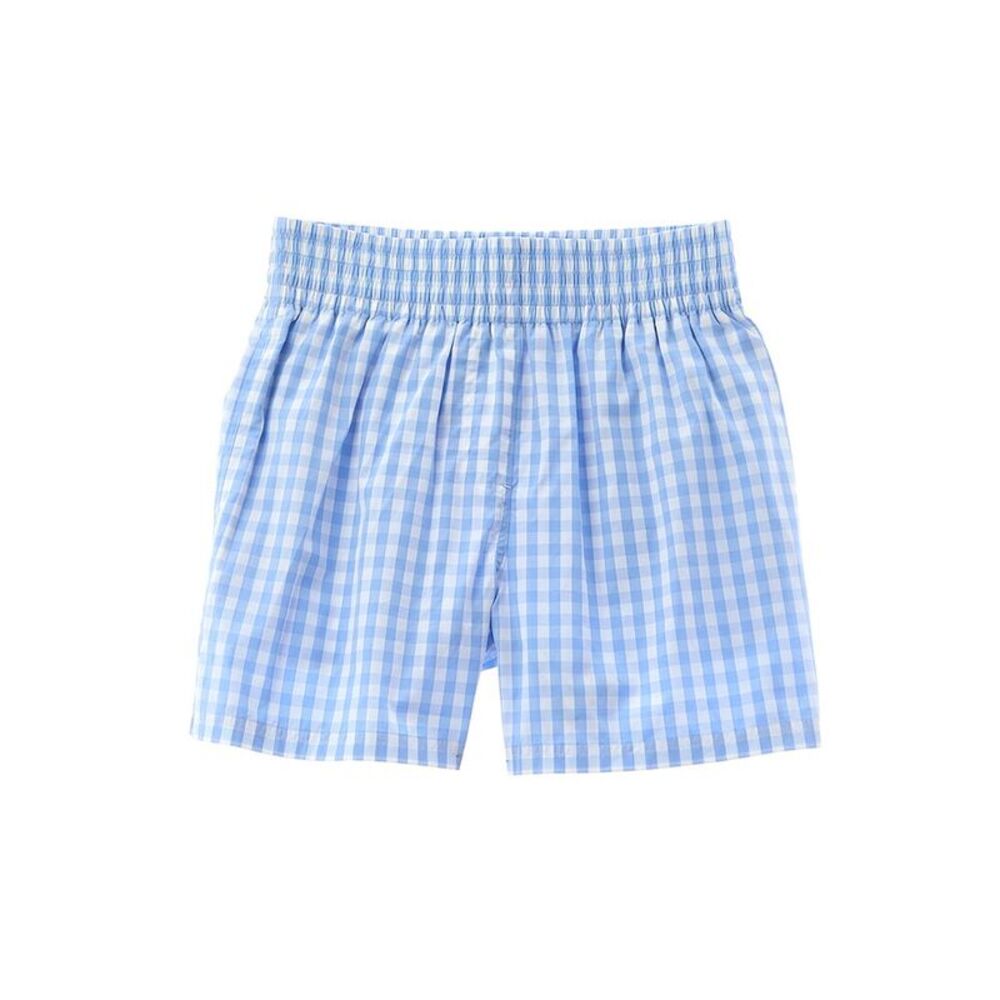 Burberry Audrey Gingham Check Short, Blue